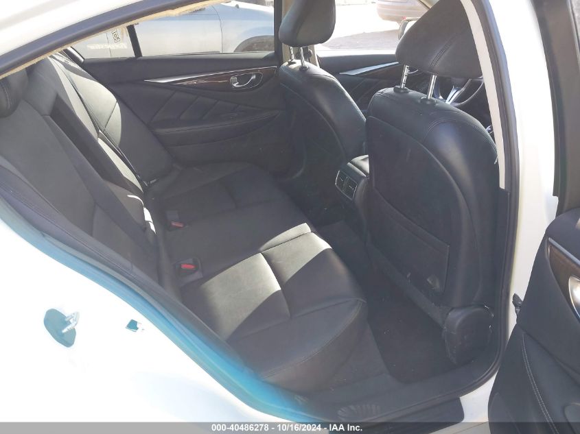 2018 Infiniti Q50 3.0T Luxe VIN: JN1EV7AR8JM444608 Lot: 40486278