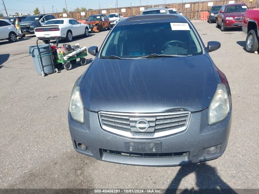 2008 Nissan Maxima 3.5 Se VIN: 1N4BA41EX8C821064 Lot: 40486291