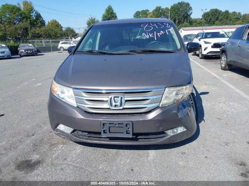 2012 Honda Odyssey Touring/Touring Elite VIN: 5FNRL5H93CB108438 Lot: 40486303