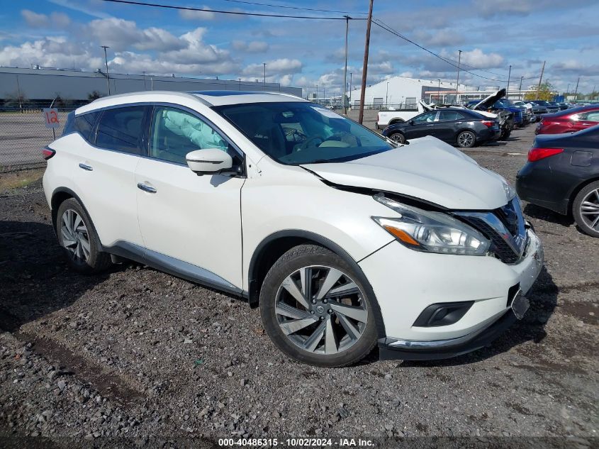 5N1AZ2MG9JN196338 2018 NISSAN MURANO - Image 1