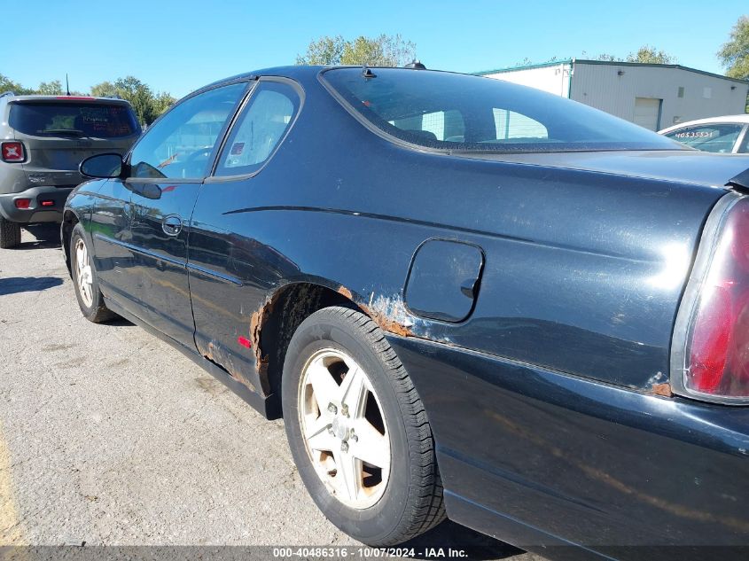 2004 Chevrolet Monte Carlo Ss VIN: 2G1WX12K849248768 Lot: 40486316