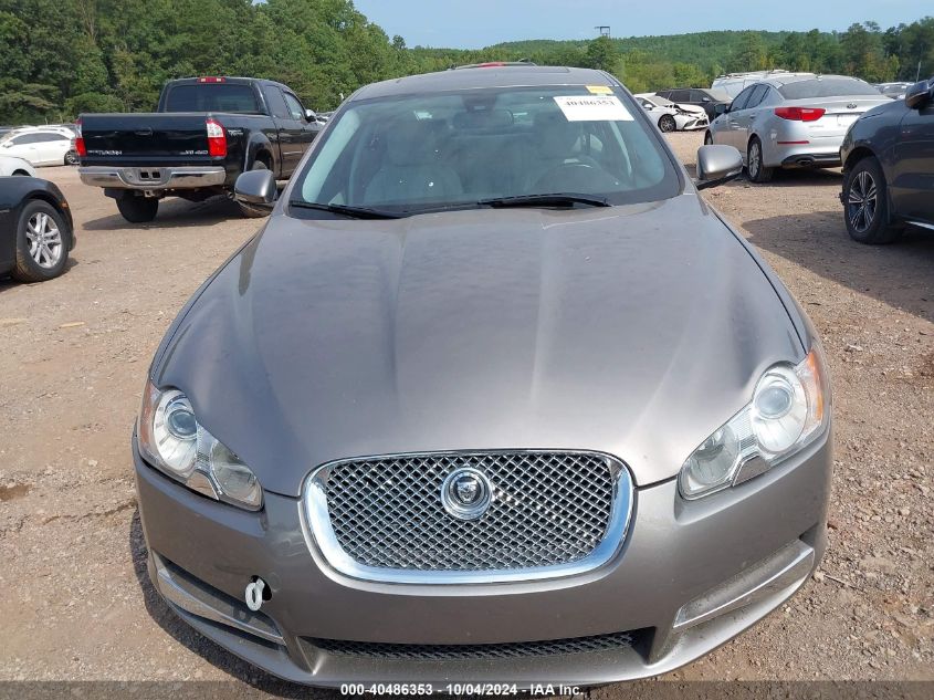 SAJWA0FB0BLS13551 2011 Jaguar Xf