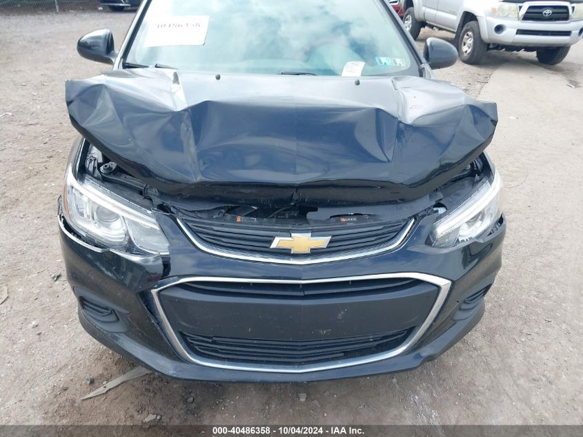 1G1JB5SH1H4166989 2017 Chevrolet Sonic Ls Auto