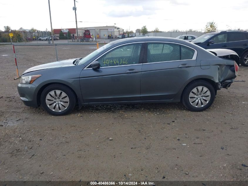 2010 Honda Accord 2.4 Lx VIN: 1HGCP2E34AA031126 Lot: 40486366