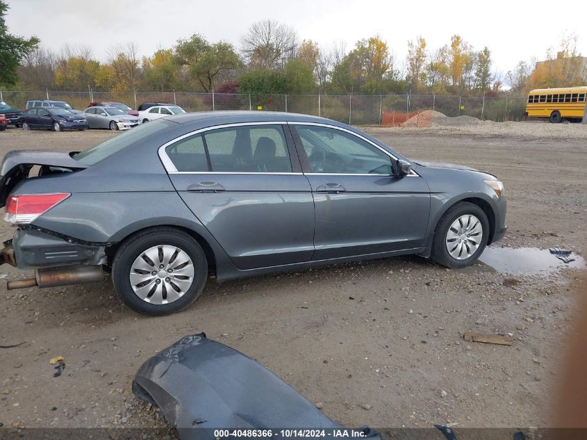 2010 Honda Accord 2.4 Lx VIN: 1HGCP2E34AA031126 Lot: 40486366