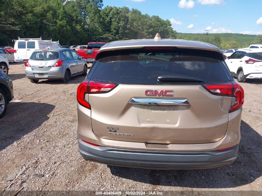 2018 GMC Terrain Sle VIN: 3GKALMEVXJL252306 Lot: 40486409