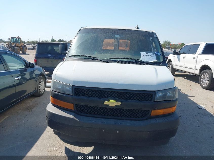 2019 Chevrolet Express 2500 Work Van VIN: 1GCWGBFP5K1140824 Lot: 40486435