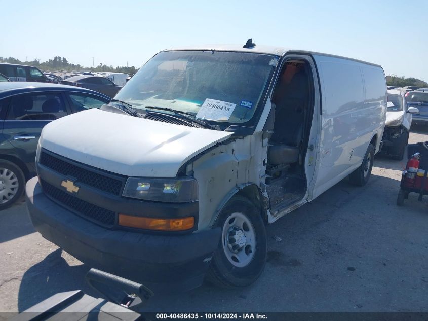 2019 Chevrolet Express 2500 Work Van VIN: 1GCWGBFP5K1140824 Lot: 40486435