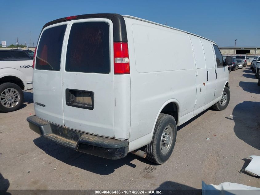 2019 Chevrolet Express 2500 Work Van VIN: 1GCWGBFP5K1140824 Lot: 40486435