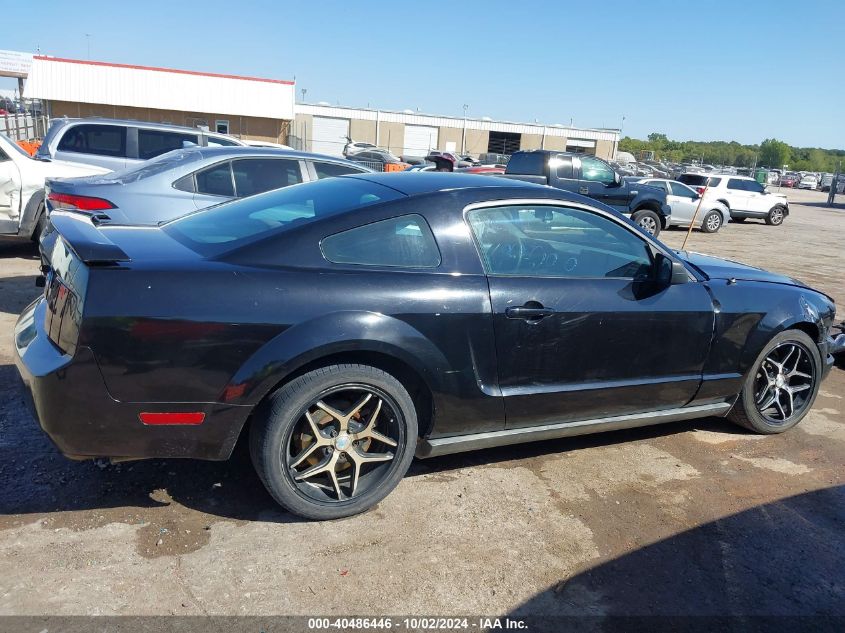 2006 Ford Mustang V6 VIN: 1ZVFT80N665244529 Lot: 40486446