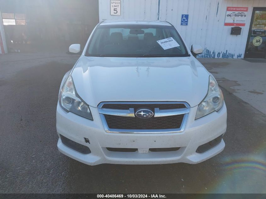 2013 Subaru Legacy 2.5I Premium VIN: 4S3BMBB69D3044125 Lot: 40486469