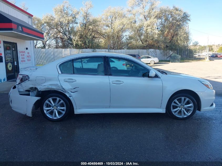 2013 Subaru Legacy 2.5I Premium VIN: 4S3BMBB69D3044125 Lot: 40486469