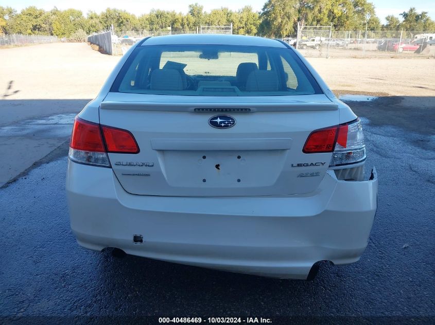 2013 Subaru Legacy 2.5I Premium VIN: 4S3BMBB69D3044125 Lot: 40486469