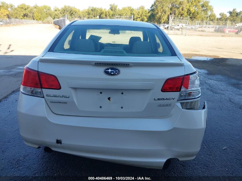 2013 Subaru Legacy 2.5I Premium VIN: 4S3BMBB69D3044125 Lot: 40486469