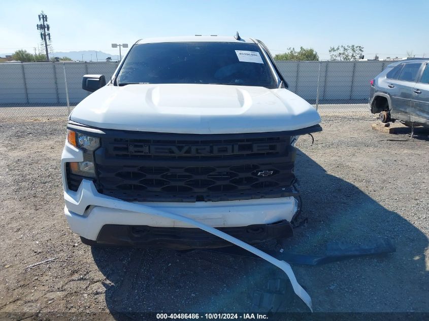 2023 Chevrolet Silverado C1500 Custom VIN: 1GCPABEK4PZ172877 Lot: 40486486