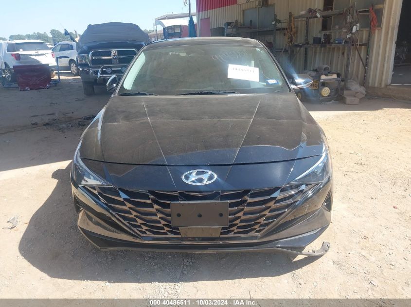 2022 Hyundai Elantra Sel VIN: KMHLN4AG3NU253214 Lot: 40486511