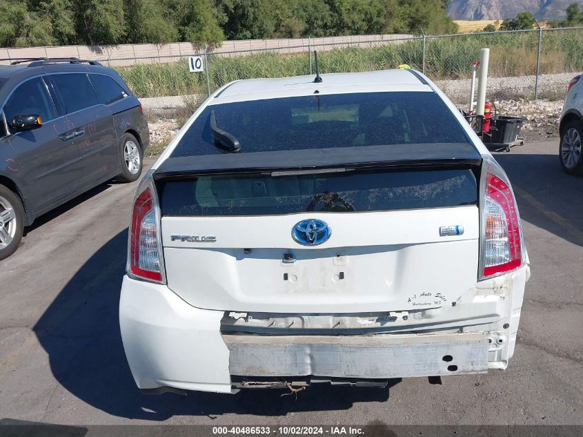 JTDKN3DU6E0363824 2014 Toyota Prius Two