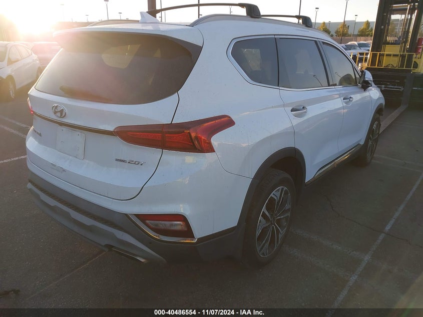 VIN 5NMS5CAA6LH234974 2020 HYUNDAI SANTA FE LIMITED 2.0T