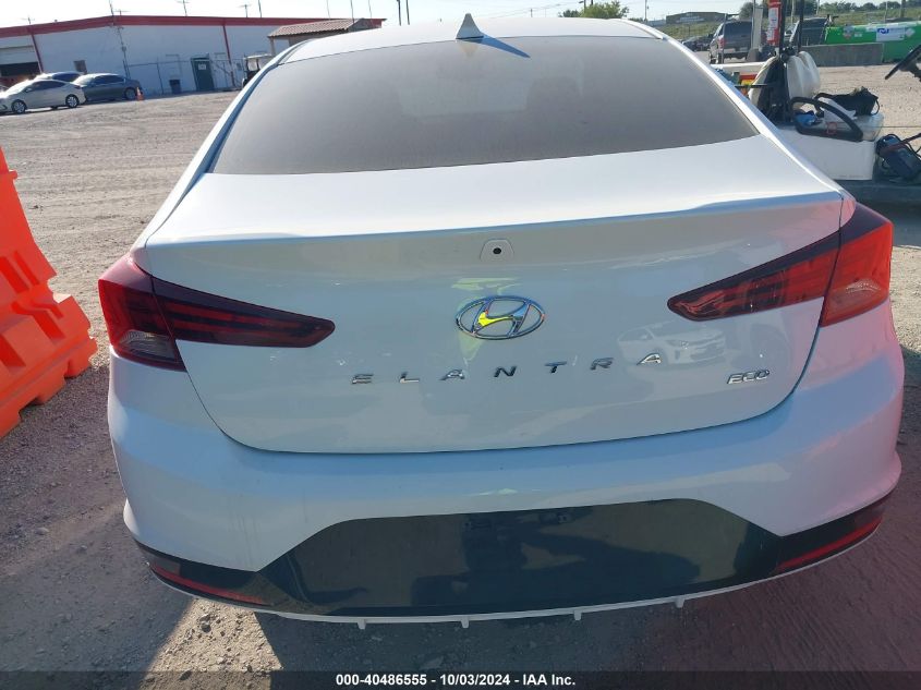 2019 Hyundai Elantra Eco VIN: 5NPD94LA6KH455380 Lot: 40486555