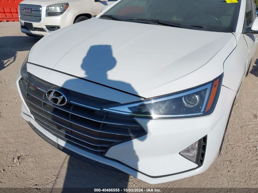 2019 Hyundai Elantra Eco VIN: 5NPD94LA6KH455380 Lot: 40486555