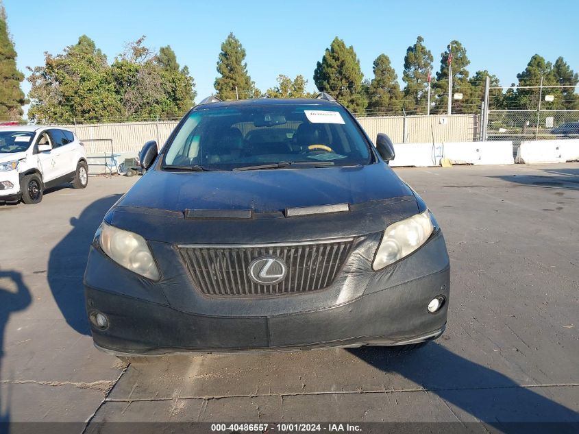 2010 Lexus Rx 350 VIN: 2T2BK1BA5AC055030 Lot: 40486557