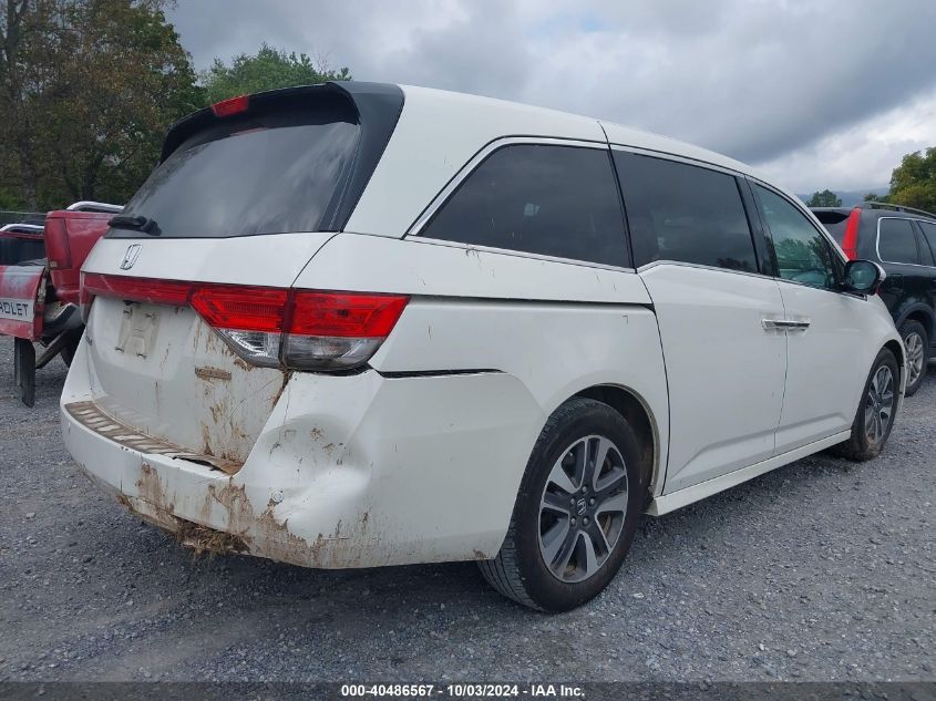 2015 Honda Odyssey Touring/Touring Elite VIN: 5FNRL5H90FB074625 Lot: 40486567