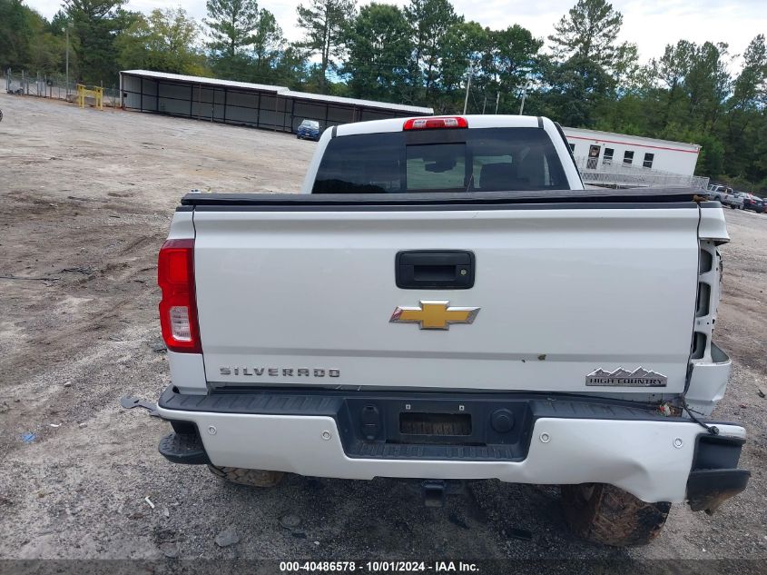 2016 Chevrolet Silverado 1500 High Country VIN: 3GCUKTEC9GG361748 Lot: 40486578