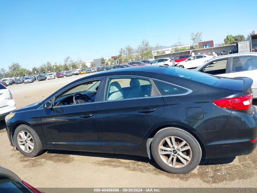 2015 Hyundai Sonata Se VIN: 5NPE24AF8FH038825 Lot: 40486586