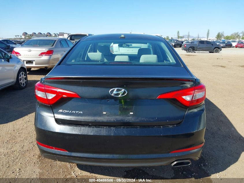 2015 Hyundai Sonata Se VIN: 5NPE24AF8FH038825 Lot: 40486586