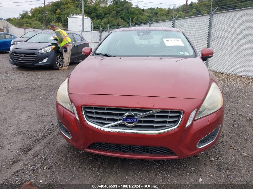 2012 Volvo S60 T5 VIN: YV1622FS8C2113934 Lot: 40486591