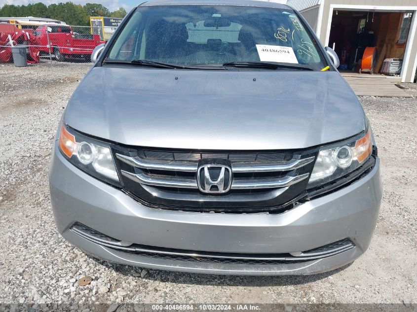 2016 Honda Odyssey Se VIN: 5FNRL5H3XGB108096 Lot: 40486594