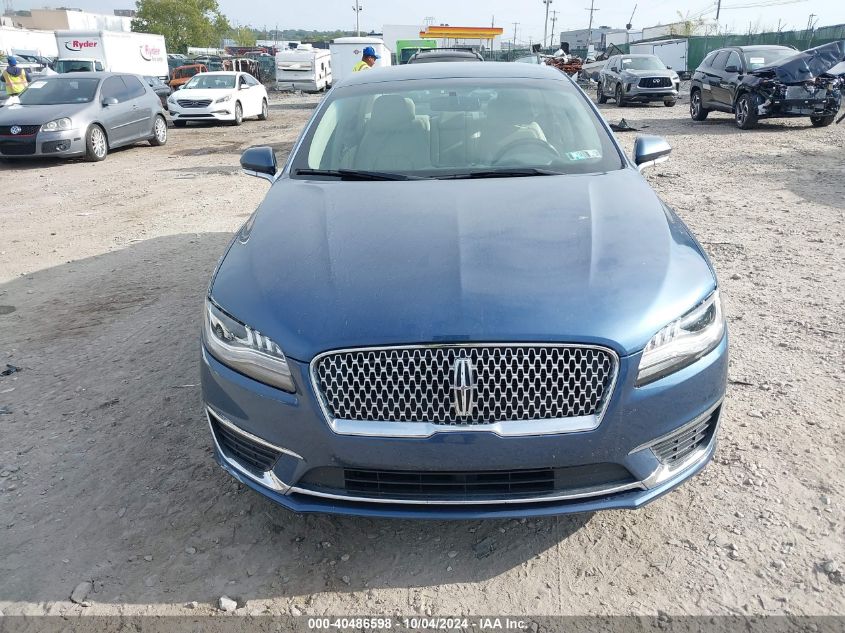 2018 Lincoln Mkz Premiere VIN: 3LN6L5B95JR617935 Lot: 40486598