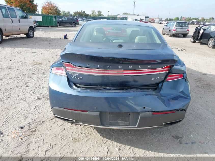 2018 Lincoln Mkz Premiere VIN: 3LN6L5B95JR617935 Lot: 40486598