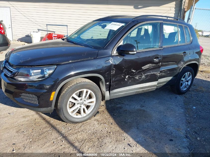 WVGBV7AX9HW506851 2017 VOLKSWAGEN TIGUAN - Image 2