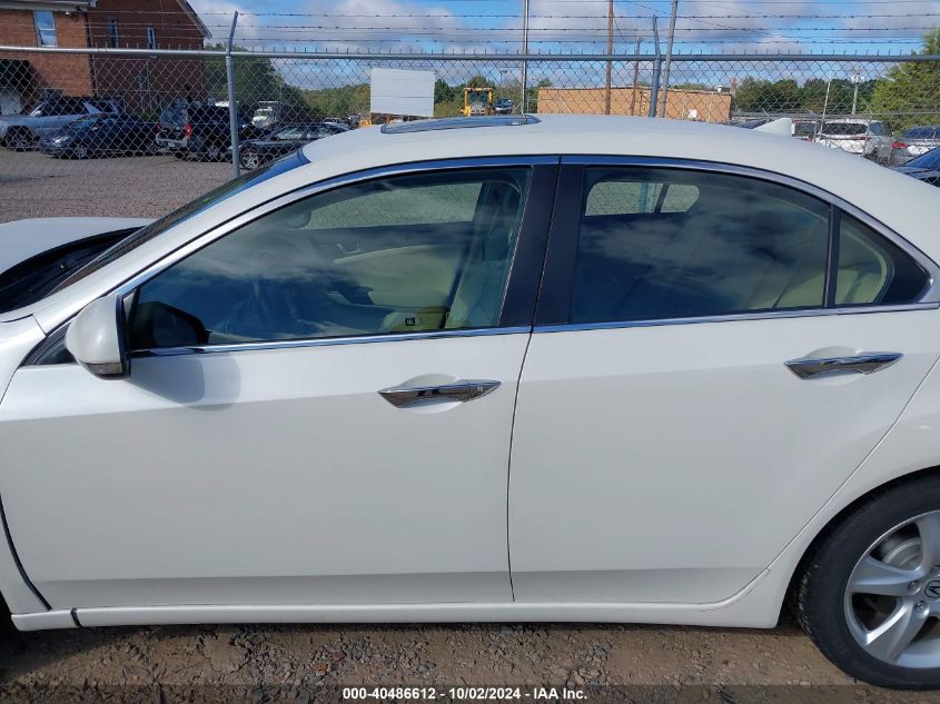 2010 Acura Tsx 2.4 VIN: JH4CU2F66AC005307 Lot: 40486612