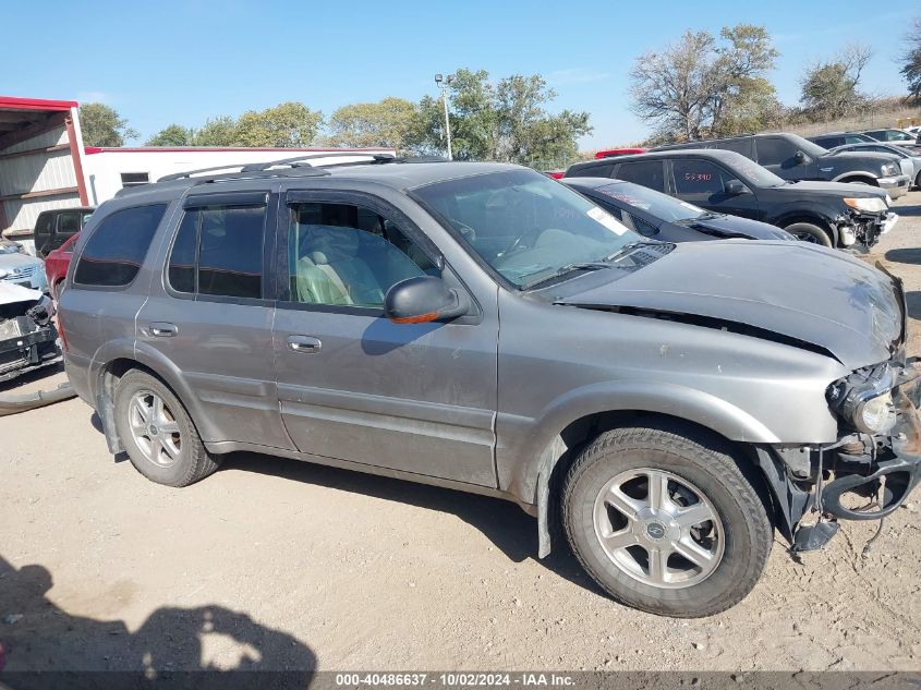 2002 Oldsmobile Bravada VIN: 1GHDT13S722493950 Lot: 40486637