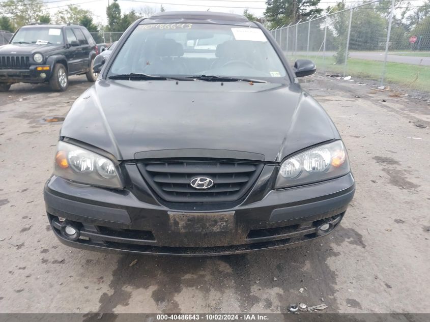 2006 Hyundai Elantra Gls/Gt VIN: KMHDN56D26U197390 Lot: 40486643