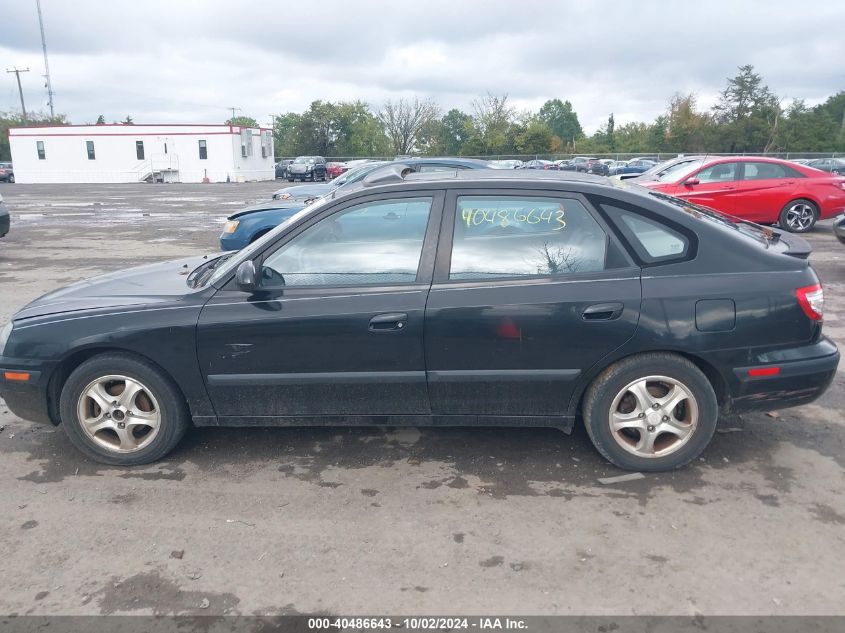 2006 Hyundai Elantra Gls/Gt VIN: KMHDN56D26U197390 Lot: 40486643