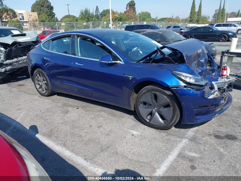 2018 Tesla Model 3 Long Range/Mid Range VIN: 5YJ3E1EA6JF124802 Lot: 40486650