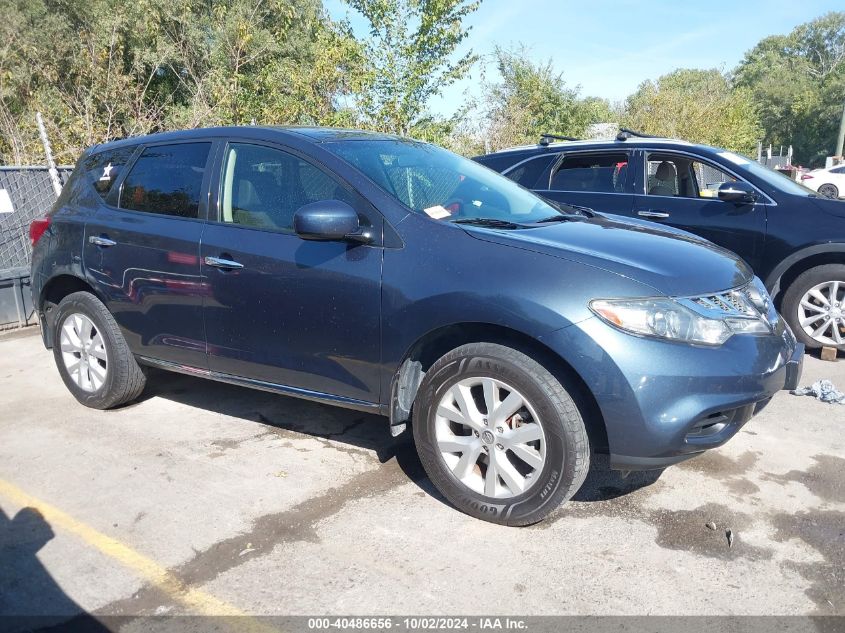 JN8AZ1MU9EW409622 2014 Nissan Murano Le/S/Sl/Sv