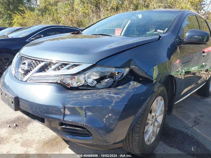 JN8AZ1MU9EW409622 2014 Nissan Murano Le/S/Sl/Sv