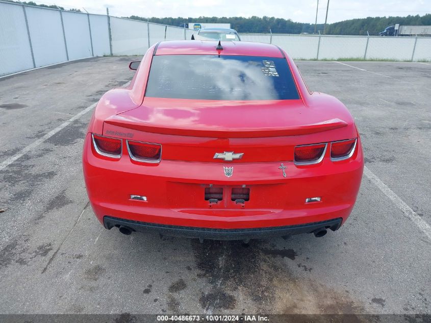 2013 Chevrolet Camaro 2Ls VIN: 2G1FA1E30D9127965 Lot: 40486673