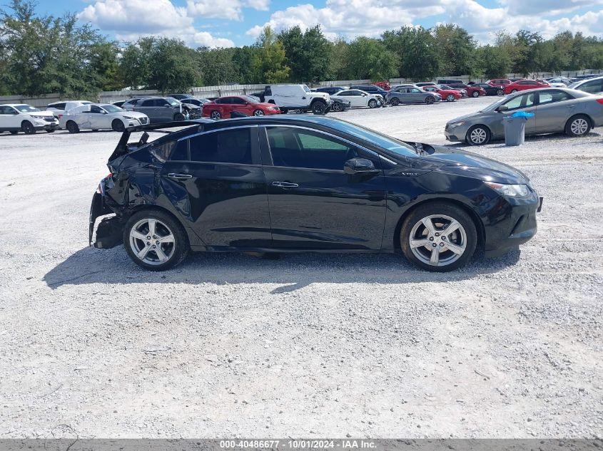 2018 Chevrolet Volt Lt VIN: 1G1RA6S58JU110636 Lot: 40486677