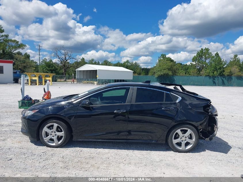 2018 Chevrolet Volt Lt VIN: 1G1RA6S58JU110636 Lot: 40486677