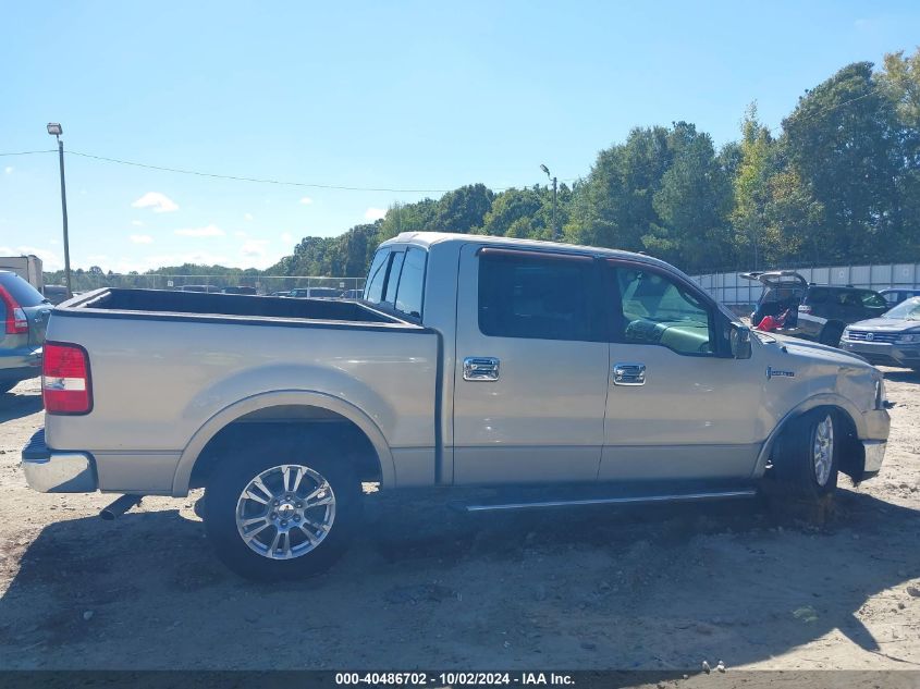 1FTPW12V16FB63774 2006 Ford F-150 Lariat/Xlt