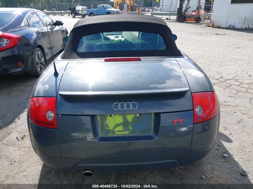 TRUTC28NX31005579 2003 Audi Tt 1.8L