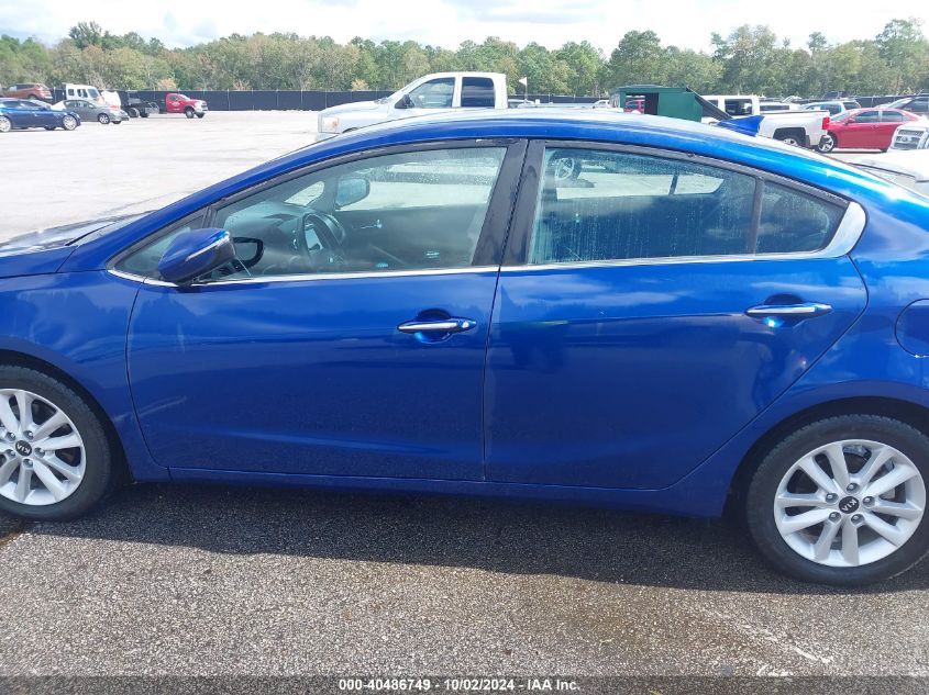 2017 Kia Forte S VIN: 3KPFL4A70HE137446 Lot: 40486749