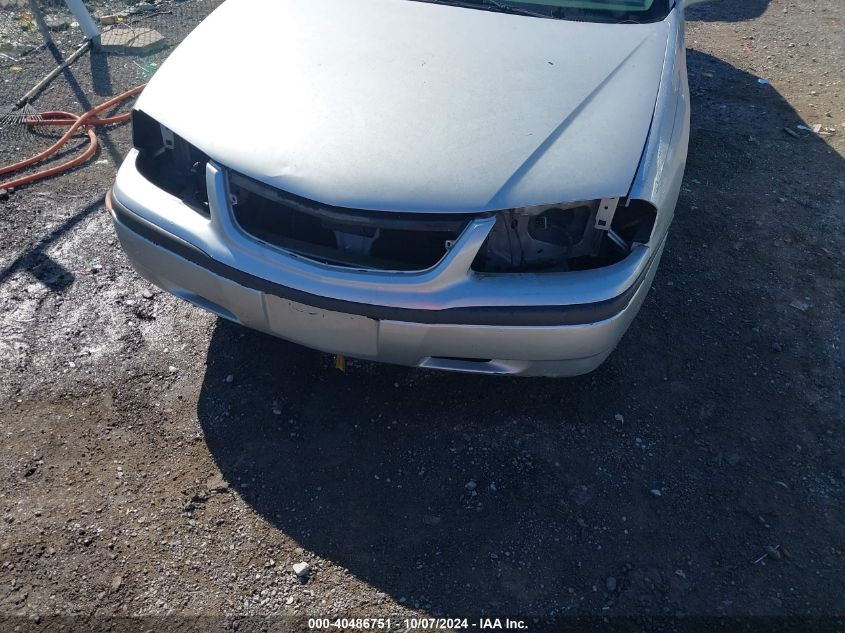 2002 Chevrolet Impala VIN: 2G1WF55E429304167 Lot: 40486751