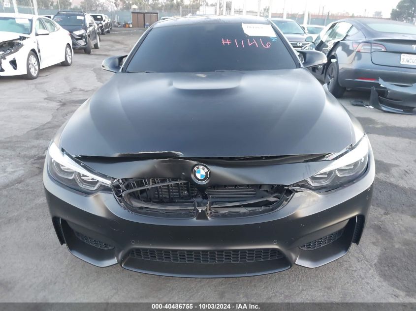 2018 BMW M4 VIN: WBS4Y9C58JAC86287 Lot: 40486755