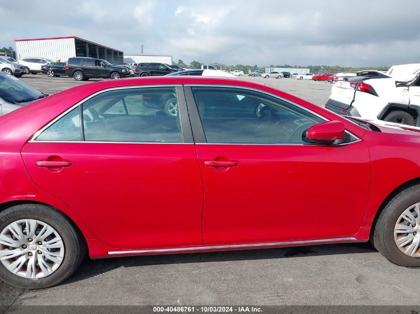 2012 Toyota Camry Le VIN: 4T1BF1FK2CU513510 Lot: 40486761